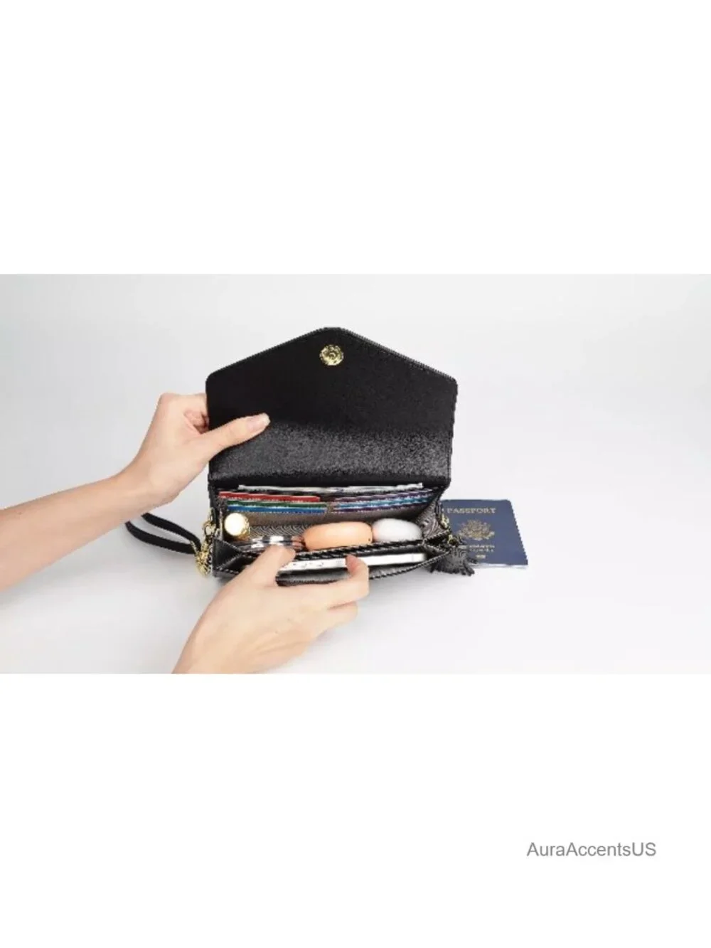 Small Crossbody Bag for Women Vegan Leather Evening Clutch Purses Party Prom